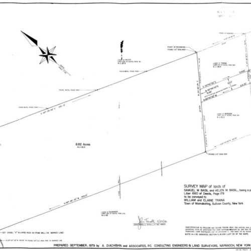 6 Kids Properties Survey-Map-Approved-with-50-ROW-500x500 CATSKILLS MOUNTAINTOP 8.8 ACRES  